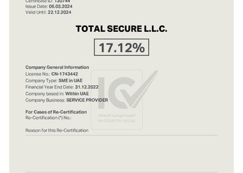 IN-Country Value Certificate