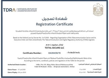 Registration Certificate